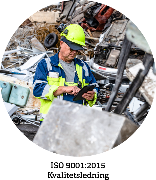 ISO-certificering 9001 kvalitetsledning