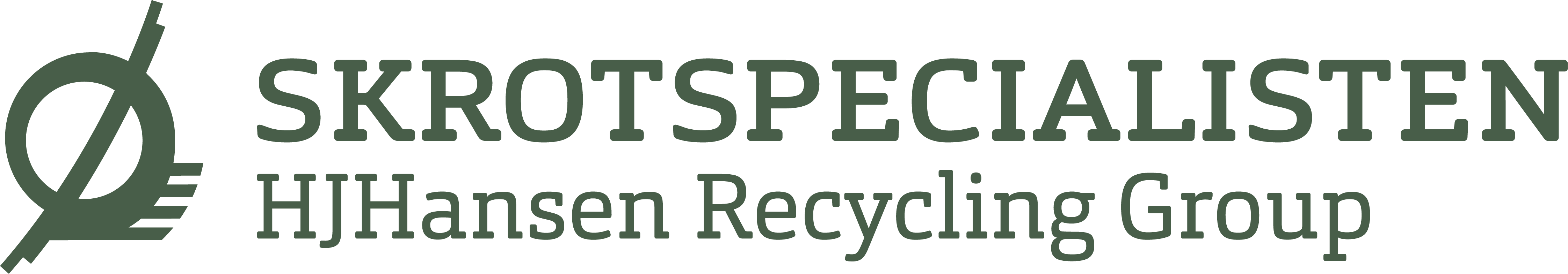 Skrotspecialisten logo i grøn