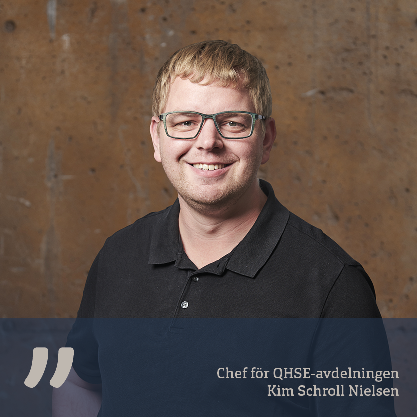 Klim-citat-sv citat portræt af HJHansen Recycling Groups QHSE leder, Kim